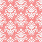 Keaton Coral Medallion Wallpaper