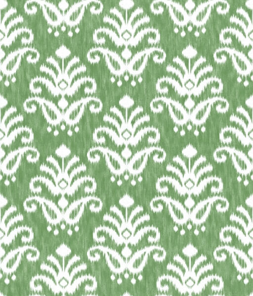 Keaton Green Medallion Wallpaper