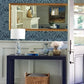 Marni Navy Fruit Damask Wallpaper