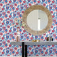 Jana Red Jacobean Wallpaper