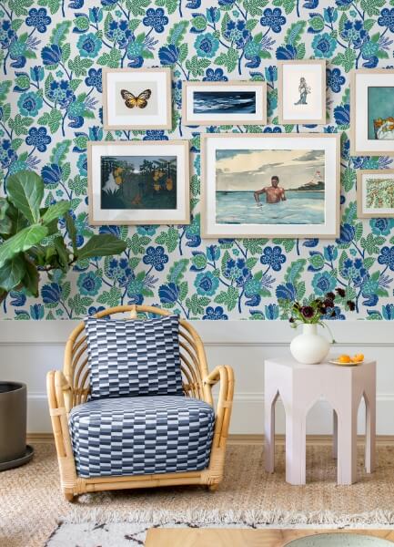 Jana Green Jacobean Wallpaper