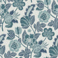 Jana Teal Jacobean Wallpaper