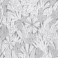 Bannon Grey Leaves Wallpaper