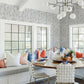 Bannon Grey Leaves Wallpaper
