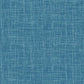 Emerson Teal Faux Linen Wallpaper