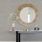 Emerson Grey Faux Linen Wallpaper