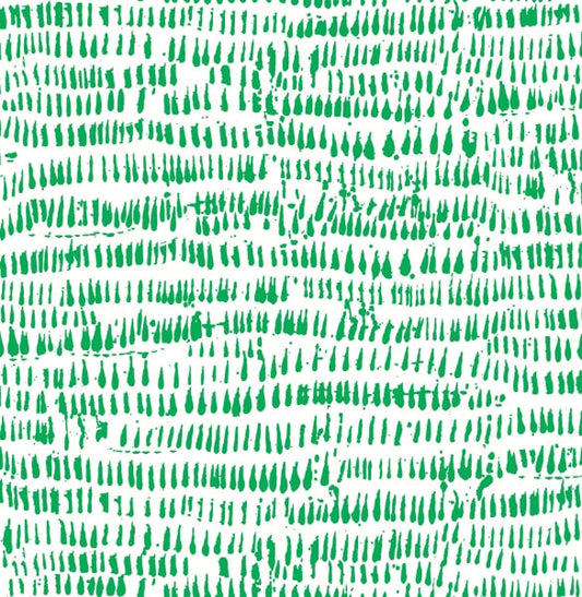 Runes Green Brushstrokes Wallpaper