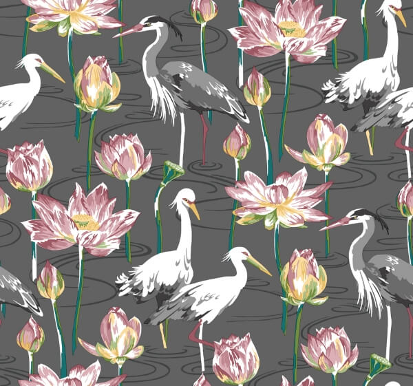 Barton Grey Heron Wallpaper