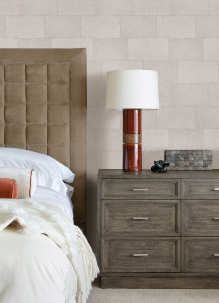 Lyell White Stone Wallpaper