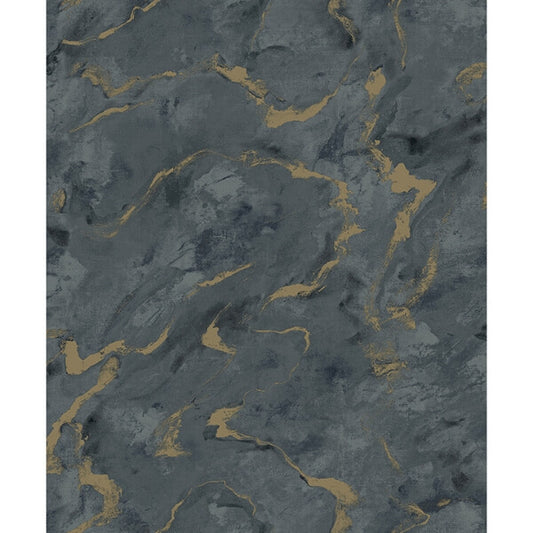 Silenus Denim Marbled Wallpaper