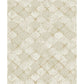 Pilak Gold Ogee Tile Wallpaper