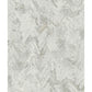 Amesemi Light Grey Distressed Herringbone Wallpaper