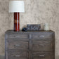 Amesemi Light Grey Distressed Herringbone Wallpaper