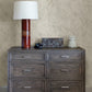 Amesemi Off White Distressed Herringbone Wallpaper