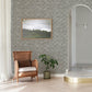 Helene Pewter Glitter Geometric Wallpaper