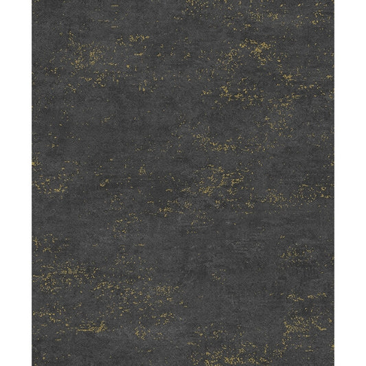 Elatha Charcoal Gilded Texture Wallpaper