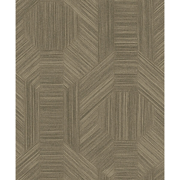 Ladon Brown Metallic Texture Wallpaper