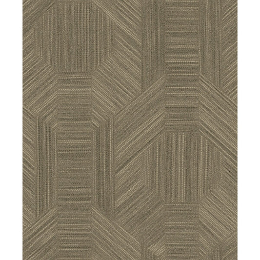 Ladon Brown Metallic Texture Wallpaper