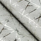 Bulan Silver Abstract Lines Wallpaper