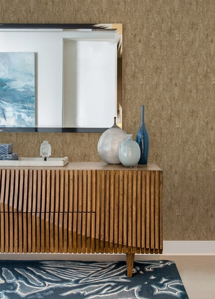 Diorite Brass Splatter Wallpaper