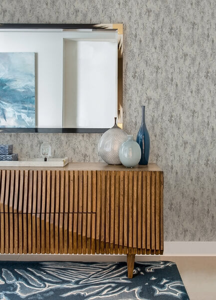 Diorite Sterling Splatter Wallpaper