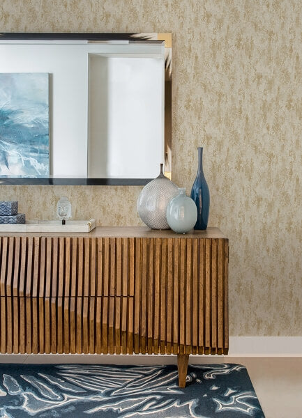 Diorite Gold Splatter Wallpaper
