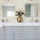 Khauta Champagne Floral Geometric Wallpaper