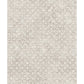 Khauta Silver Floral Geometric Wallpaper