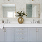 Khauta Silver Floral Geometric Wallpaper
