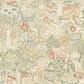 Bygga Bo Neutral Woodland Village Wallpaper
