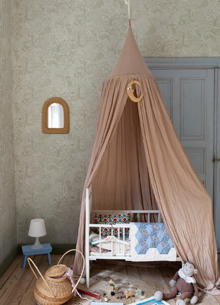 Bygga Bo Light Grey Woodland Village Wallpaper
