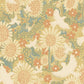 Drömma Coral Songbirds and Sunflowers Wallpaper