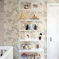 Drömma Light Grey Songbirds and Sunflowers Wallpaper