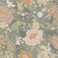 Växa Slate Rabbits & Rosehips Wallpaper