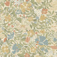 Midsommar Light Green Floral Medley Wallpaper