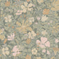 Midsommar Grey Floral Medley Wallpaper