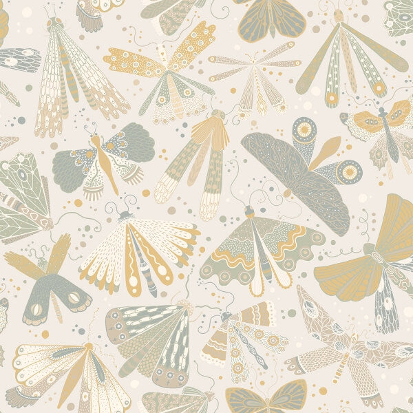 Flyga Light Blue Bonanza Wallpaper