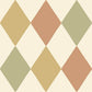 Kalas Mustard Diamond Wallpaper