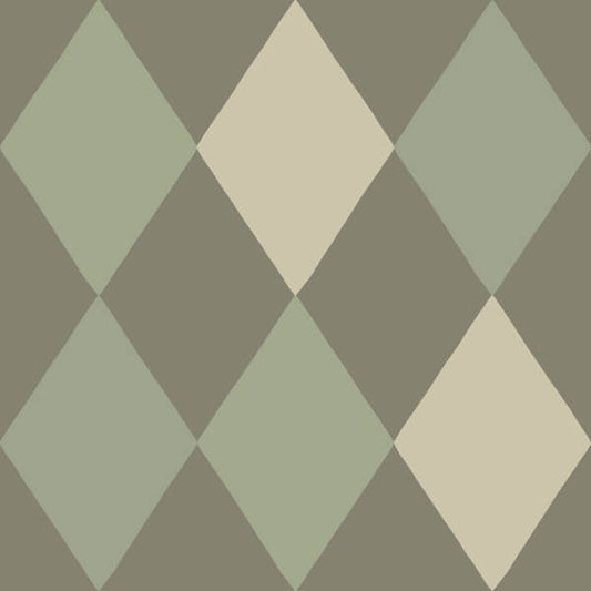 Kalas Olive Diamond Wallpaper