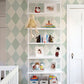 Kalas Light Blue Diamond Wallpaper