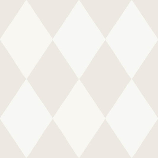 Kalas Light Grey Diamond Wallpaper