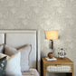 Vita Light Brown Botanical Wallpaper