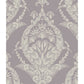Arlie Lavender Botanical Damask Wallpaper
