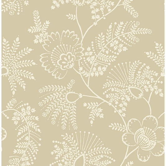 Maeve Butter Jacobean Trail Wallpaper