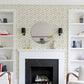 Addis Beige Trellis Wallpaper