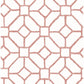 Addis Coral Trellis Wallpaper