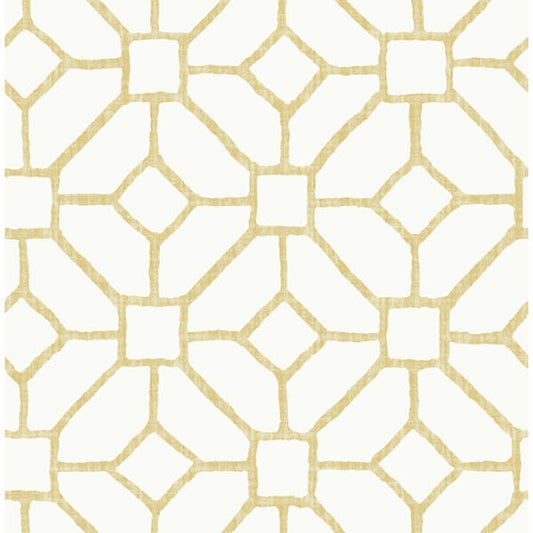 Addis Gold Trellis Wallpaper