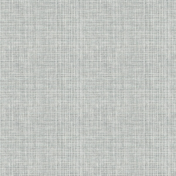 Kantera Turquoise Fabric Texture Wallpaper