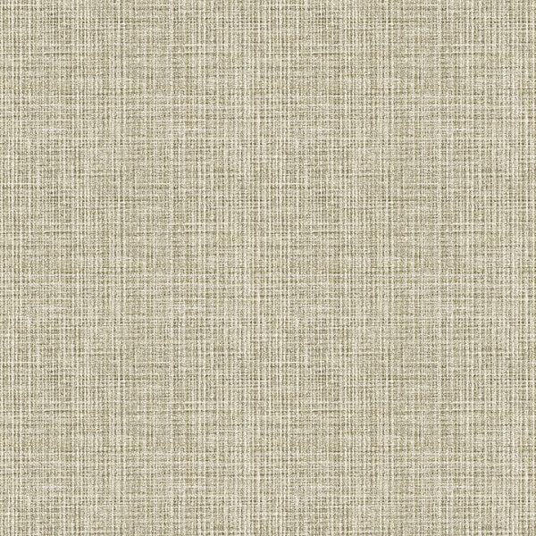 Kantera Chestnut Fabric Texture Wallpaper