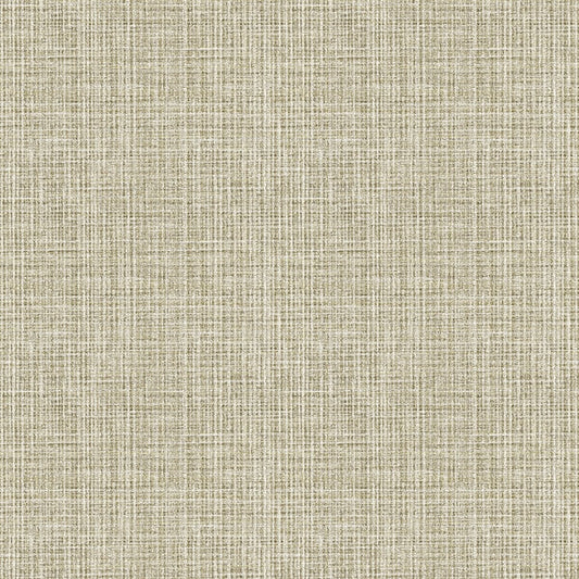 Kantera Chestnut Fabric Texture Wallpaper